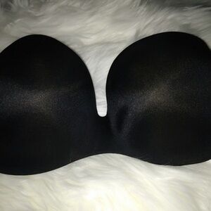 Warner's Classic Black Bandeau nwt